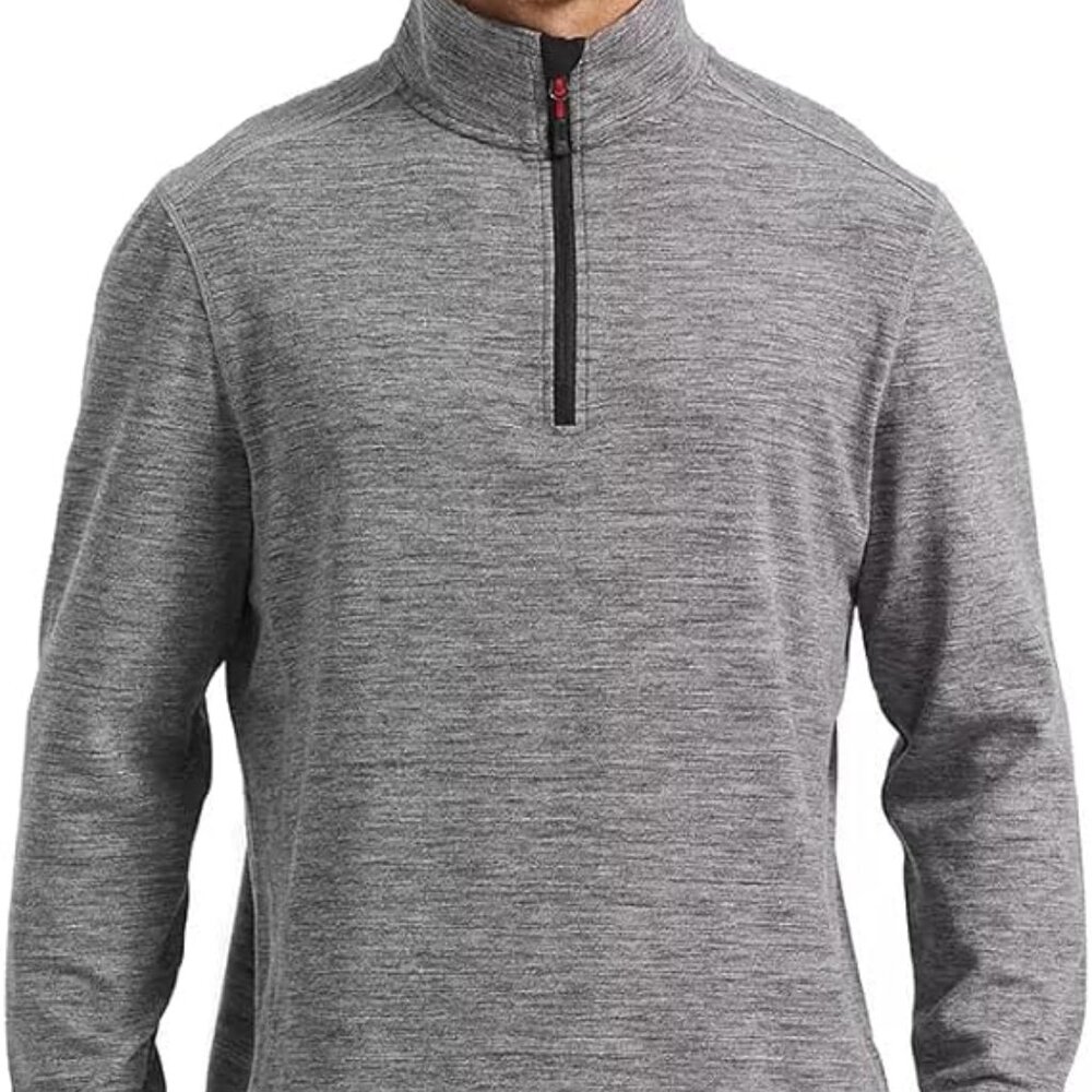 Avalanche 1/4 zip mens sweater Sz 2XL pullover outdoor black trim activewear